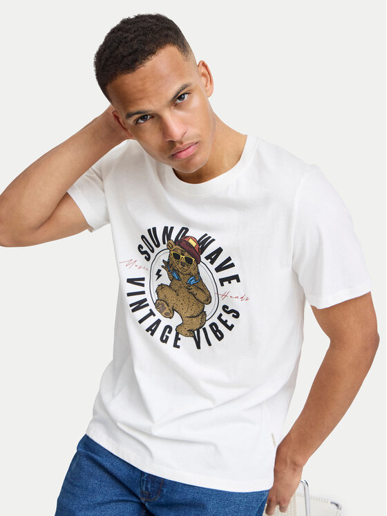 Blend Blend T-Shirt 20717743 Λευκό Regular Fit