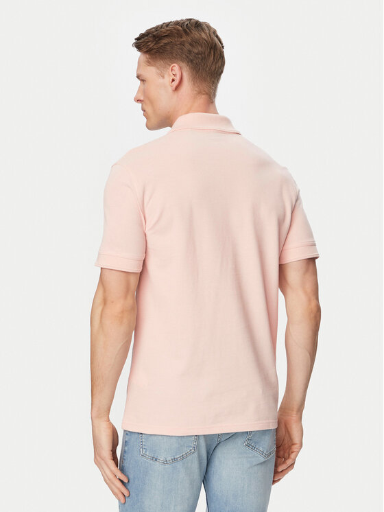 BOSS BOSS Тениска с яка и копчета Prime 50507813 Светлорозов Regular Fit