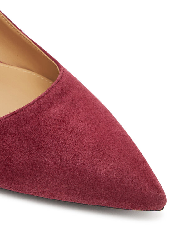 MICHAEL Michael Kors MICHAEL Michael Kors Pantofi cu toc subțire Alina 40R3ALMP1S Vișiniu