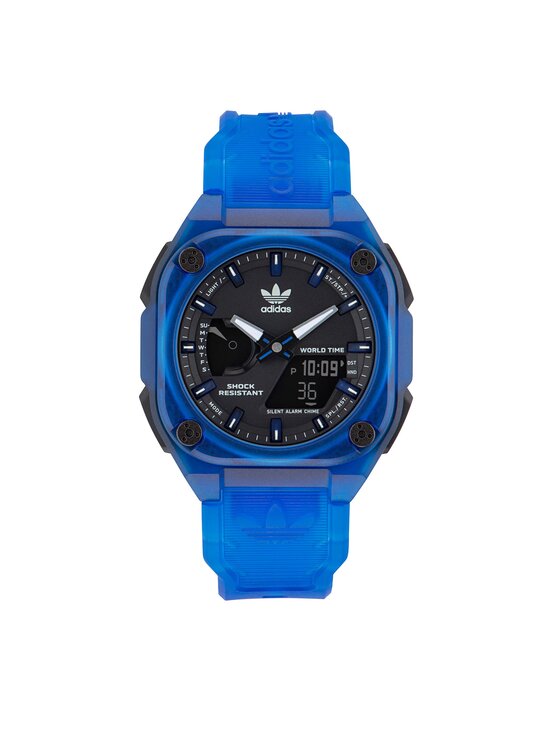 adidas Originals adidas Originals Ročna ura City Tech One Watch AOST23058 Modra