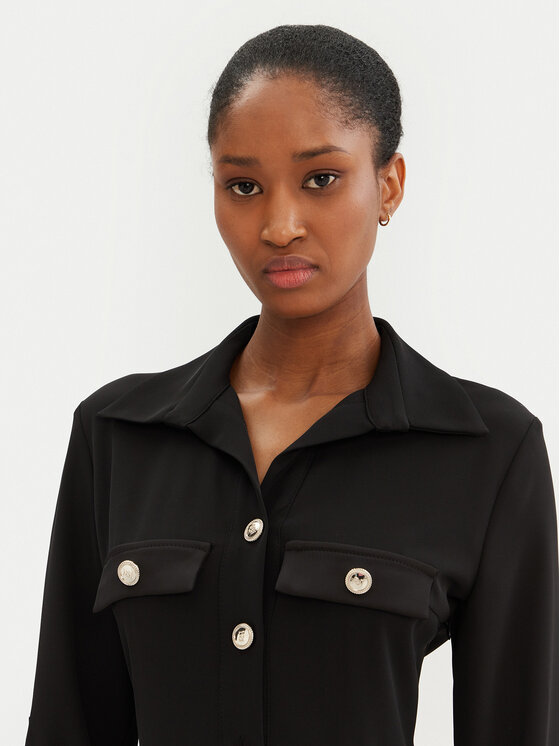 Rinascimento Rinascimento Salopetă CFC0122472003 Negru Regular Fit