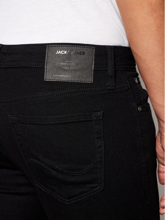 売れ筋商品 Original Glenn Jeansy Jack&Jones 12152346 Fit Slim Czarny 麻雀