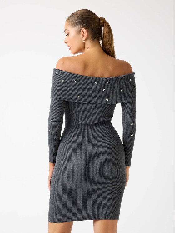 Guess Guess Vestito 179666 Grigio Classic Fit