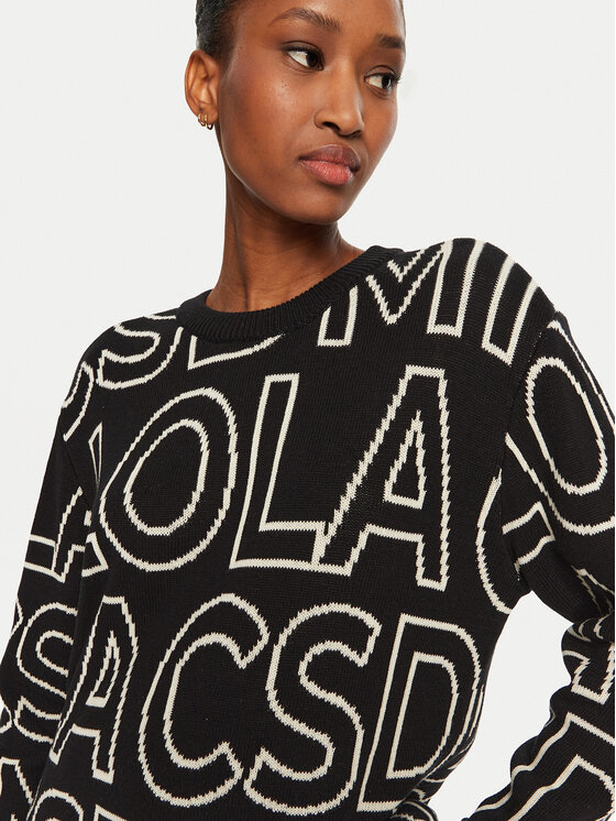 LOLA CASADEMUNT lola_casademunt Πουλόβερ LF2411011 Μαύρο Regular Fit