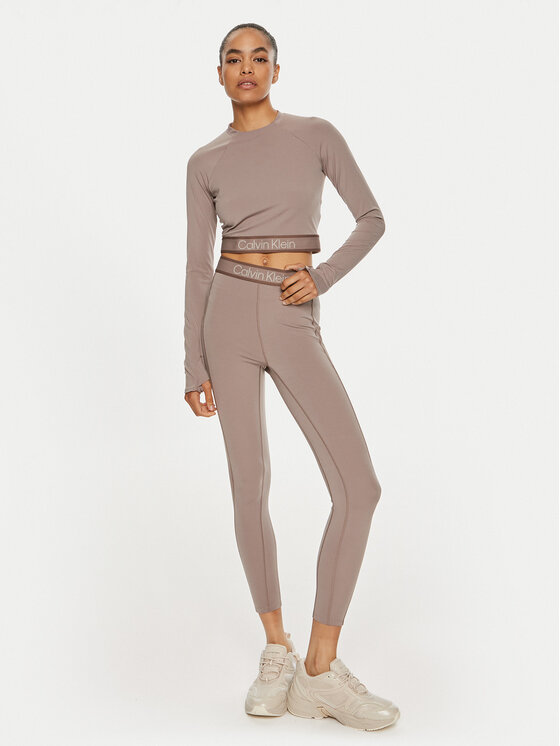 Calvin Klein Performance Calvin Klein Performance Φανελάκι τεχνικό 00GWF4K204 Μπεζ Slim Fit