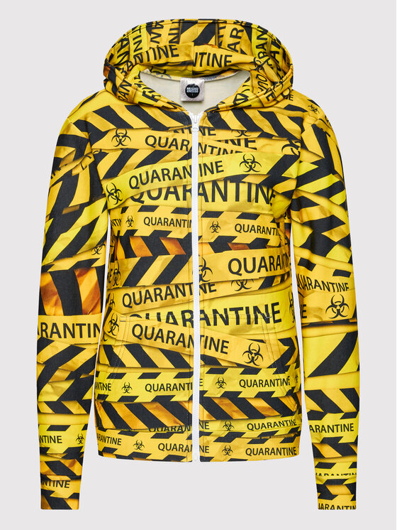 Mr. GUGU & Miss GO Mr. GUGU & Miss GO Sweatshirt Unisex Quarantine Gelb Regular Fit