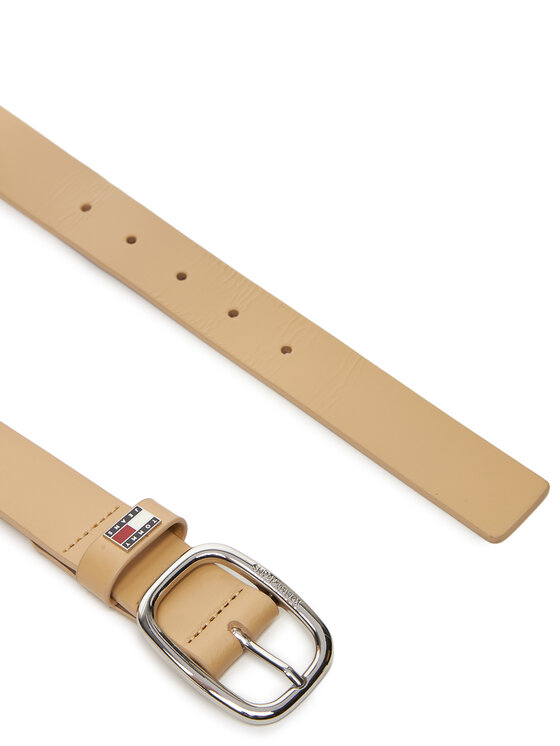 Tommy Jeans Tommy Jeans Ζώνη Γυναικεία Tjw Oval 3.0 AW0AW15836 Εκρού