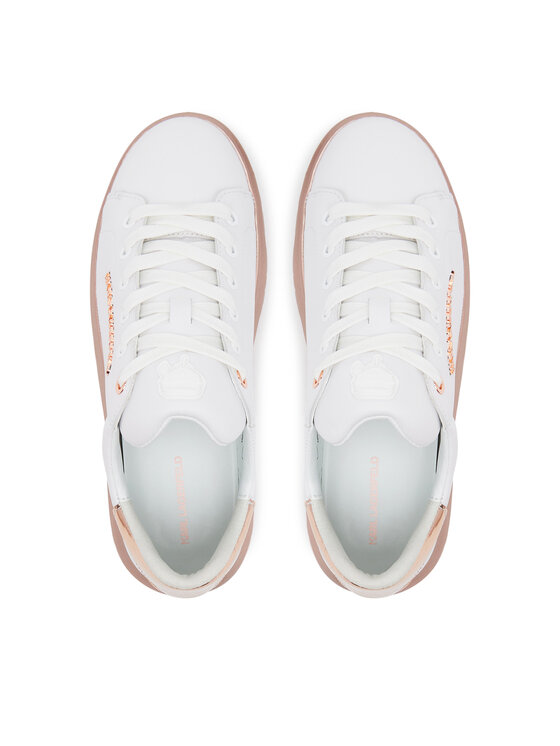 KARL LAGERFELD KARL LAGERFELD Snīkeri KL64519A Balts
