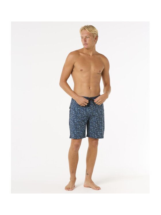 Rip Curl Rip Curl Szorty kąpielowe Mirage Floral Reef Granatowy Regular Fit