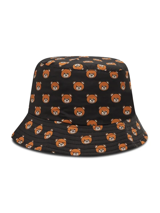 MOSCHINO Hut Bucket 65134 M2129 Schwarz