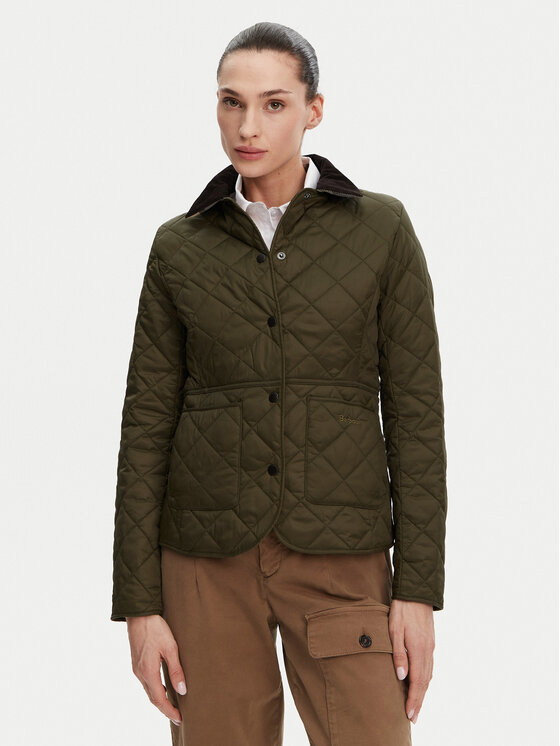 Barbour Geacă Deveron LQU1012OL51 Verde Regular Fit