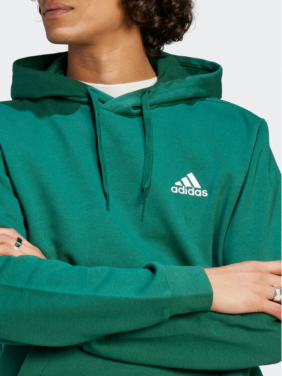 adidas adidas Bluza Essentials IL3295 Zielony Regular Fit