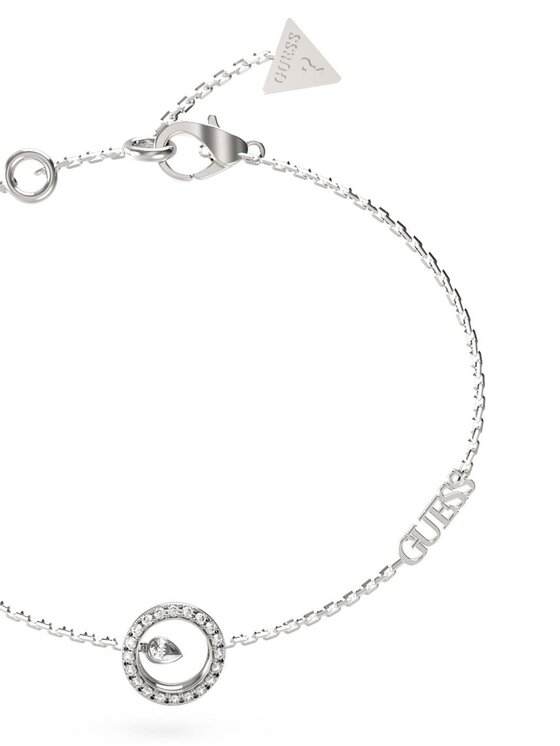 Guess Guess Náramok JUBB04656JW Strieborná
