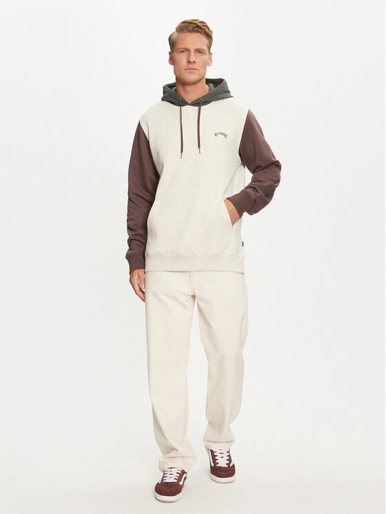 Billabong Billabong Суитшърт Arch Block Po EBYFT00126 Сив Regular Fit