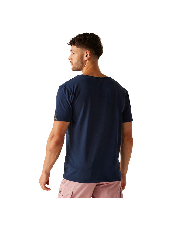 Regatta Regatta T-Shirt Dewi Granatowy Short Fit