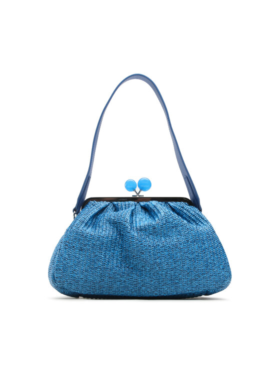 Weekend Max Mara Sac main Fortuna 2355110634600 Bleu Modivo