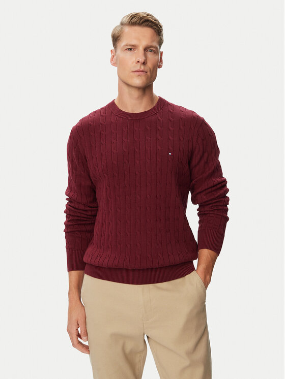 Tommy Hilfiger Tommy Hilfiger Megztinis Classic MW0MW33132 Vyšninė Regular Fit