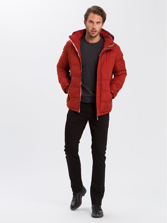 Cross Jeans Cross Jeans Sweter 34156-021 Szary Regular Fit