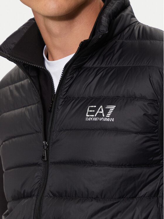 EA7 Emporio Armani EA7 Emporio Armani Kamizelka 8NPQ06 PNGPZ 1200 Czarny Regular Fit