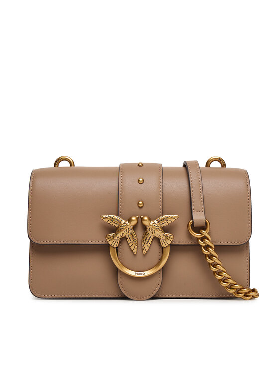 PINKO Torebka Love One Mini ST.CL Al 25-26 PLTT 105856 A0F1 Beżowy