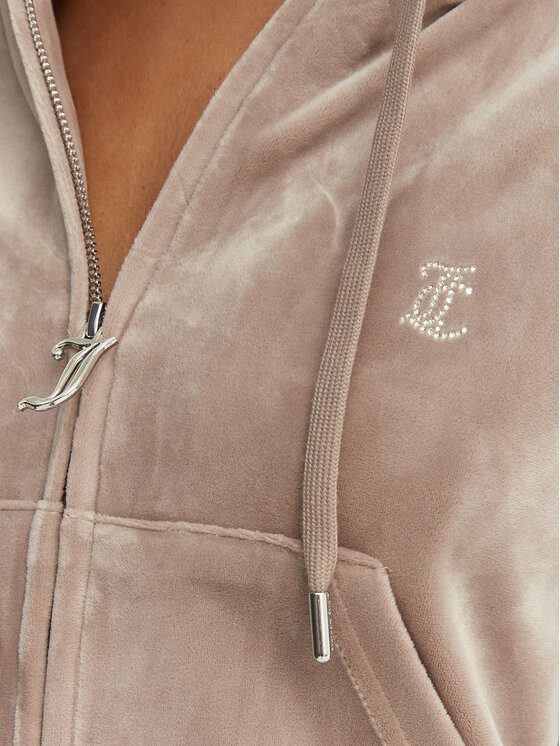 Juicy Couture Juicy Couture Pulóver Madison JCWAS126326 Bézs Slim Fit