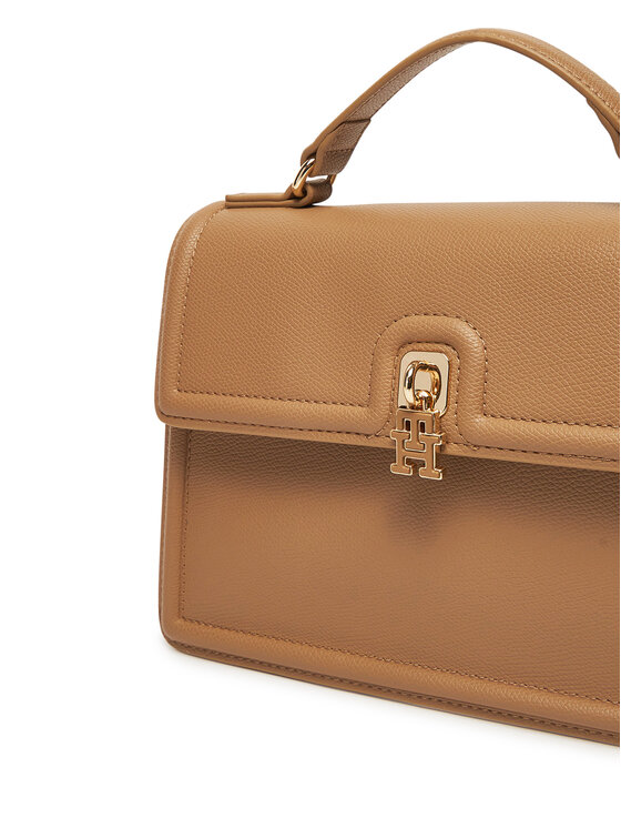 Tommy Hilfiger Tommy Hilfiger Torebka Th Eternity Mini Satchel AW0AW17176 Beżowy