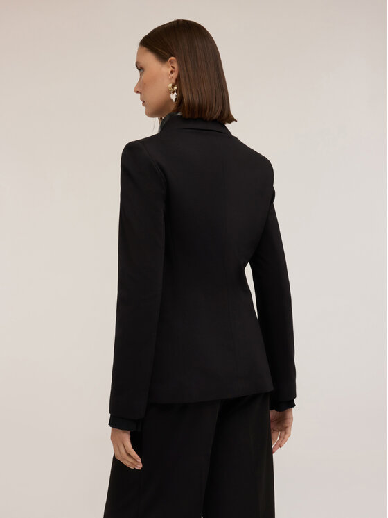 Motivi Motivi Giacca da abito Q758Q000984N033 Nero Regular Fit