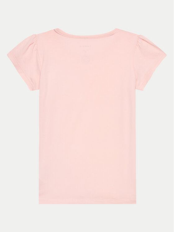 NAME IT NAME IT T-Shirt Fedora 13228633 Różowy Regular Fit