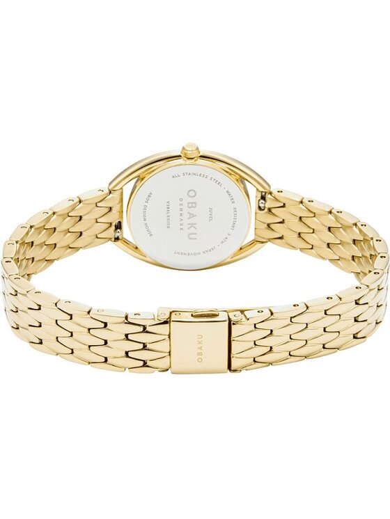 Obaku Obaku Zegarek V286LXGISG Złoty