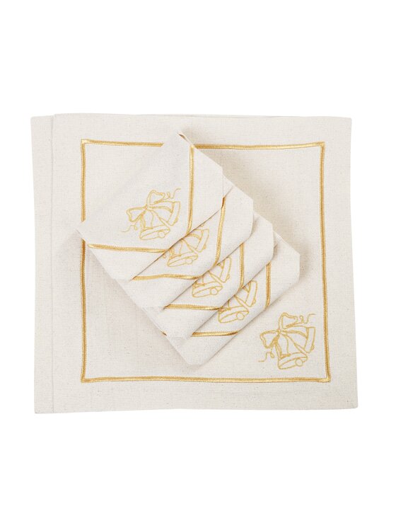 Roseberry Home Roseberry Home Serwetki Jingle Bells Goldenline Złoty