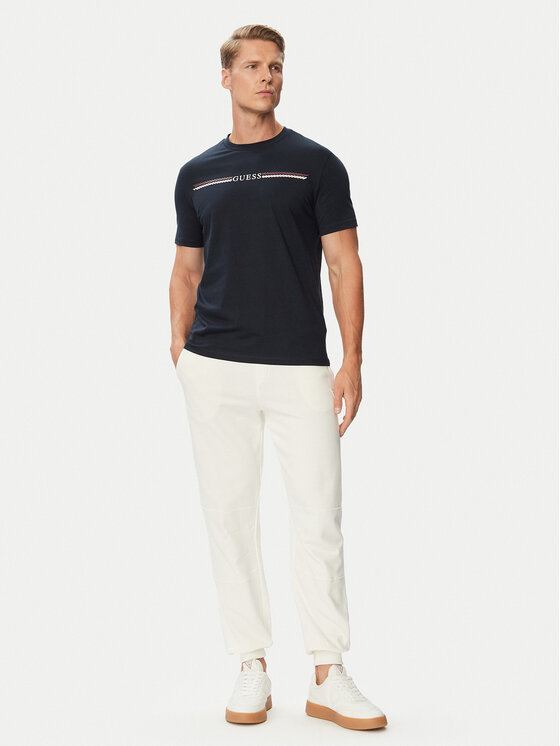 Guess Guess T-Shirt Z6BI05 K6536 Σκούρο μπλε Regular Fit