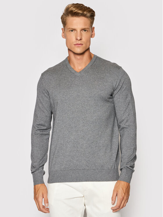 Maglione 7300 85520 Grigio Regular Fit