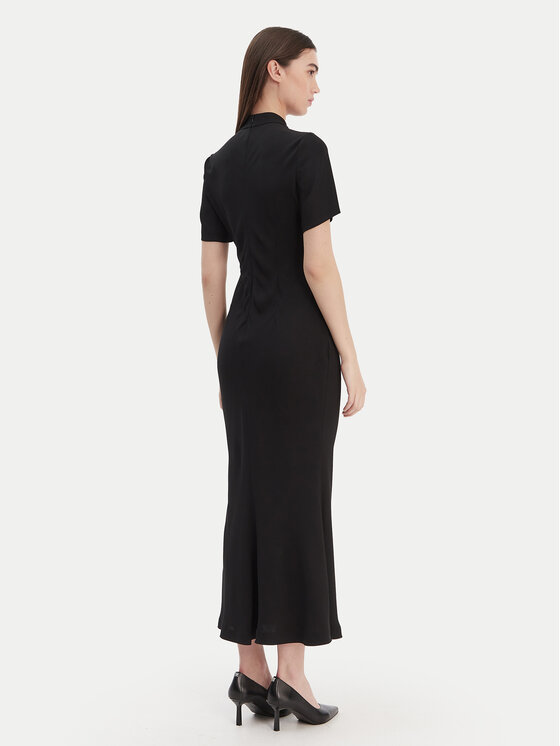 HUGO HUGO Sukienka koktajlowa Kiweni 50554051 Czarny Slim Fit