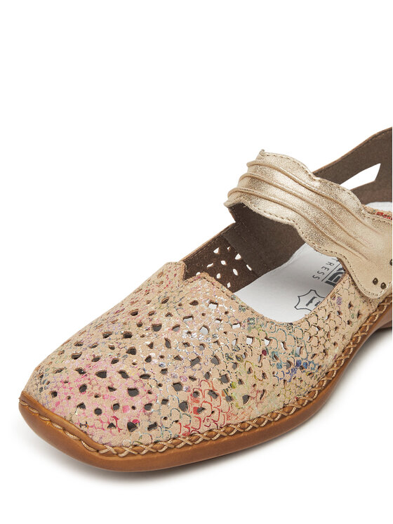 Rieker Rieker Pantofi 41399-92 Bej