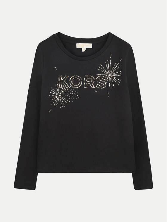 MICHAEL KORS KIDS MICHAEL KORS KIDS Блузка R30142 D Чорний Regular Fit