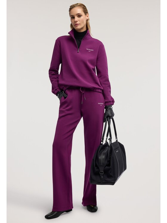 Trussardi Trussardi Pantaloni di tessuto P8126000034N093 Viola Boy Fit