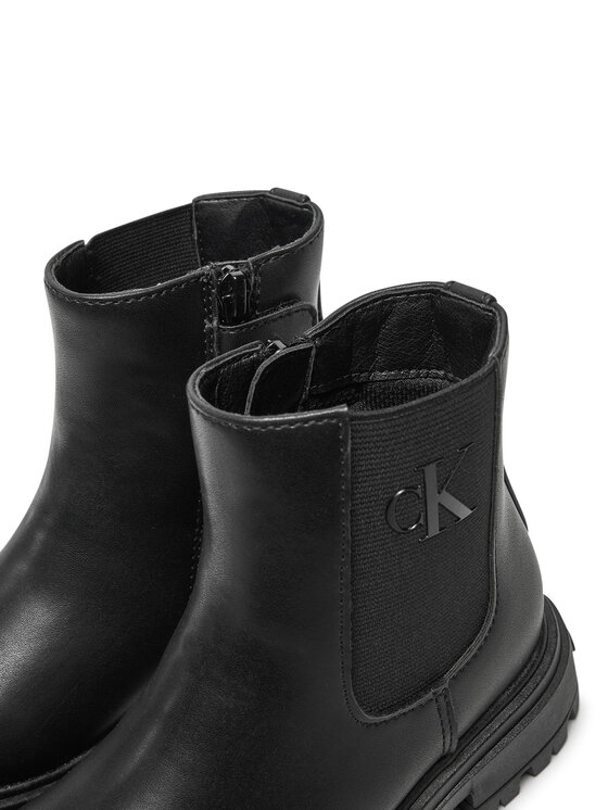 Calvin Klein Jeans Calvin Klein Jeans Čizme Chelsea Boot V3X5-81097-1355 M Crna