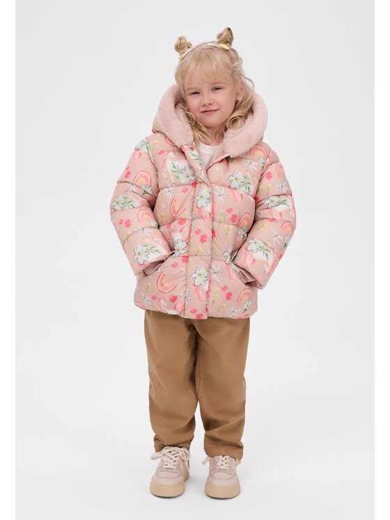 minoti minoti Kurtka zimowa 32COAT102 Różowy jasny Regular Fit