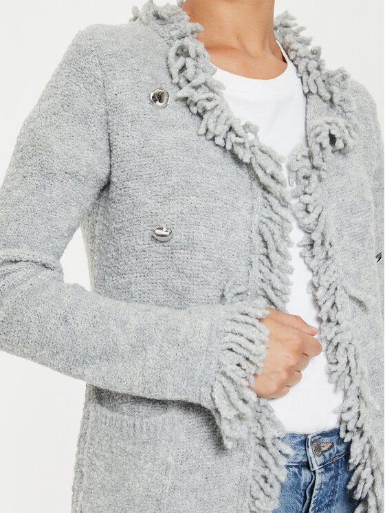 Marella Marella Pletena jopica Regina 2423906024 Siva Regular Fit