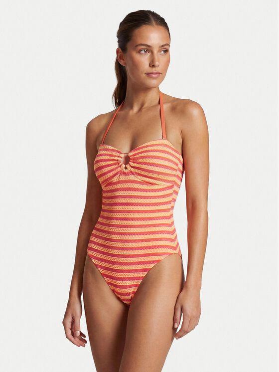 Seafolly Seafolly Maudymosi kostiumėlis Calypso 11180-247 Oranžinė