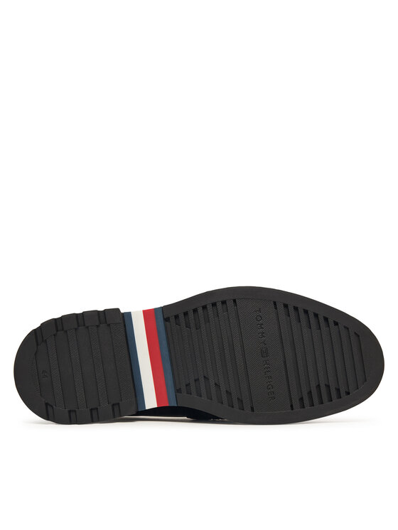 Tommy Hilfiger Tommy Hilfiger Loaferek Corporate Casual FM0FM05968 Fekete