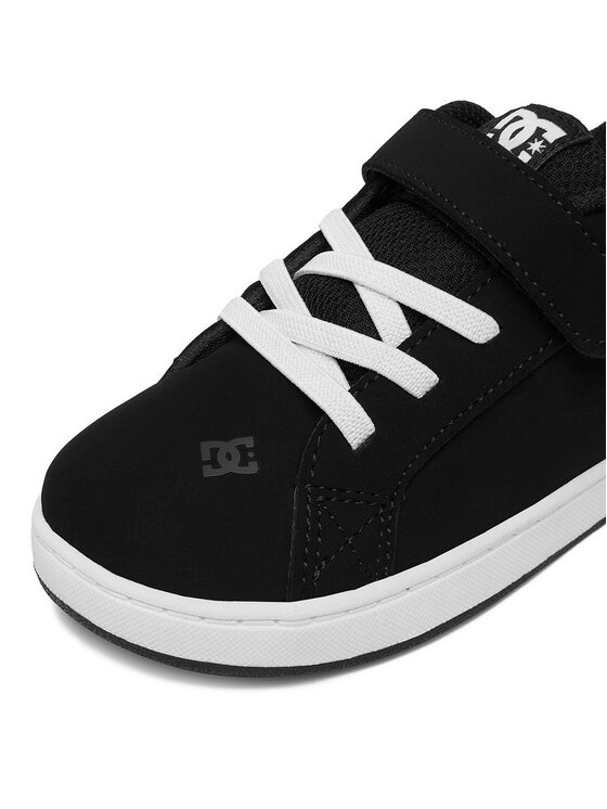 DC Shoes DC Shoes Сникърси EO-COURT GRAFFIK ELASTIC TODDLER DC02547002 Черен