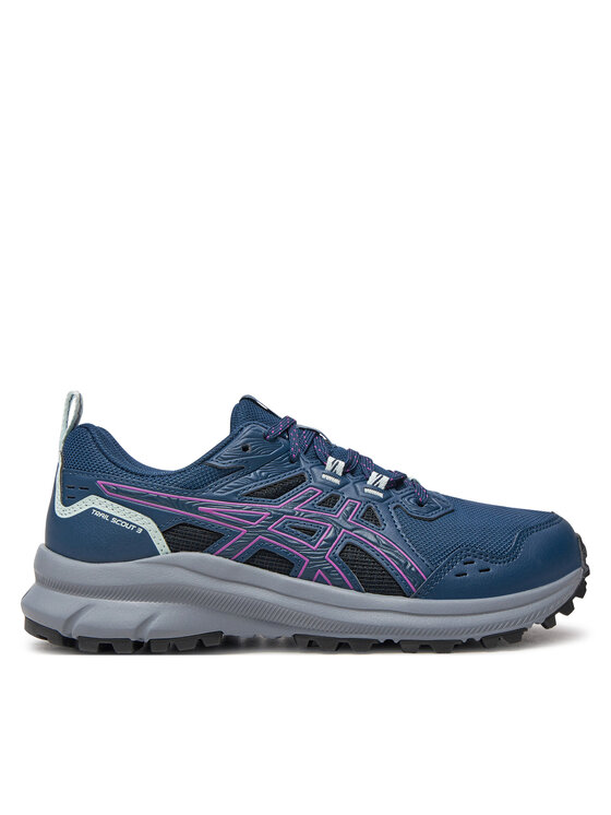 Pantofi pentru alergare Asics Trail Scout 3 1012B516 Albastru