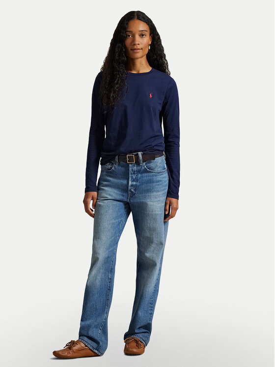 Polo Ralph Lauren Polo Ralph Lauren Блузка 211898699002 Cиній Regular Fit