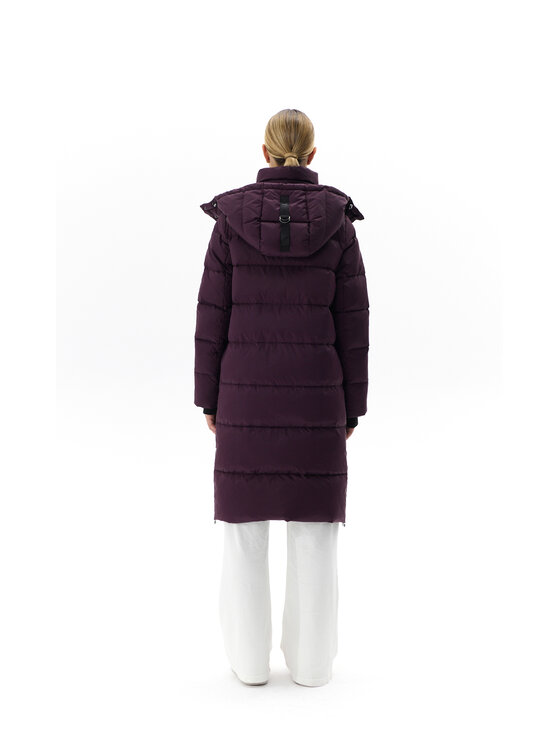 Tiffi Tiffi Kurtka damska MARINELLA Bordowy Regular Fit