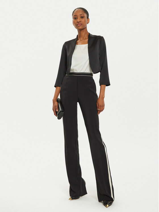 Rinascimento Rinascimento Bolerojäckchen CFC0119866003 Schwarz Regular Fit