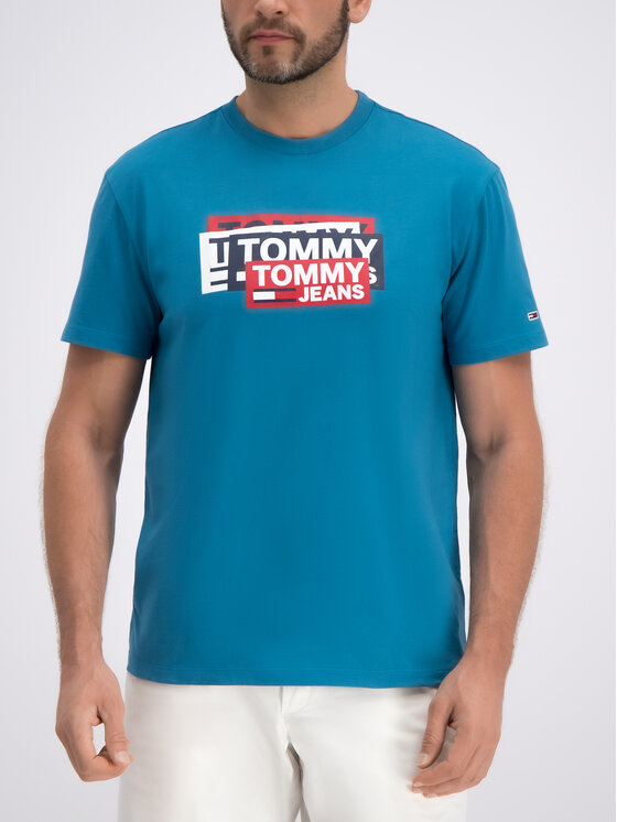 Tommy Jeans Tommy Jeans T-shirt DM0DM06498 Blu Regular Fit