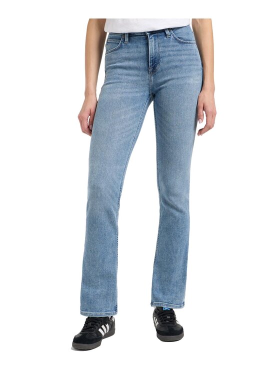 Lee Lee Jeansy 112363797 Niebieski Bootcut Fit