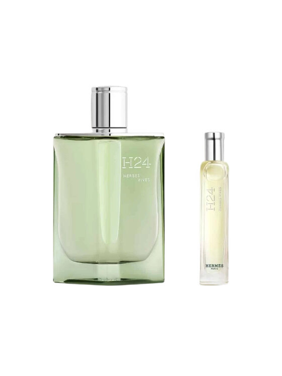 Hermes Hermes H24 Herbes Vives zestaw woda perfumowana spray 100ml + woda perfumowana spray 15ml Zestaw zapachowy
