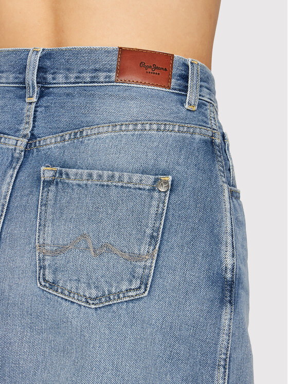Pepe Jeans Pepe Jeans Gonna di jeans Rachel PL900979 Blu Regular Fit
